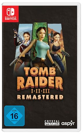 Tomb Raider 1-3 Remastered Starring Lara Croft- Switch