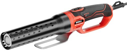 Shall Accendini per carbonella1850 W, Pistola ad Aria Calda, Arriva a 1100 ℉, riscaldato Senza Sostanze chimiche, per Fumatori di Barbecue, accendini per Grill, caminetti a Legna e bracieri
