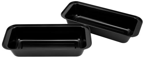 AIWMQYYF Rechteckige Brotformen, 2er-Pack Toastbrot-Backform, Brotbackformen mit Antihaftbeschichtung, Rechteckig Kastenbackform mit Edelstahlkern für Toast, Brot, Kuchen
