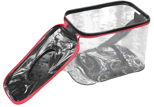 Bifferi för fisk, ankare – vikbar transparent EVA-fiskhink, 20 l multifunktionell, transparent, vikbar fiskhink för förvaring av levande fisk och färskt fiskbete