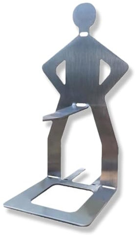 YAPKOLV Supporto per Salsicce in Acciaio Inox, Creativo Porta Wurstel a Forma di Uomo, Griglia Portatile per Hot Dog, Accessorio Barbecue per Campeggio e Cucina Outdoor