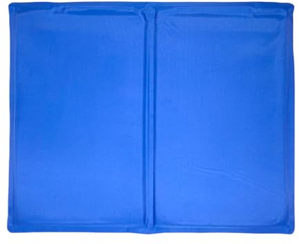 Selbstkühlende Matte für Hunde, PVC-Material, Haustier-Sommer-Gel-Matte mit selbstkühlender Gel-Kühlmatte für Hunde, wasserdichte Hundematte für Betten und Autos, wärmeabsorbierendes Gel, um Eis kühl