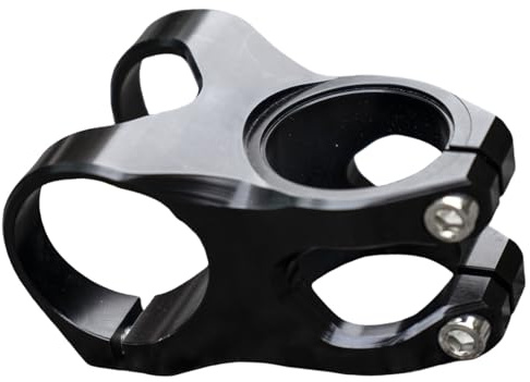 FANSHINUO Biciclette in lega di alluminio Sostituzione stelo corto ad alta resistenza manubrio corto Accessori per ciclismo Accessori per manubrio Mountain Bike Enduring