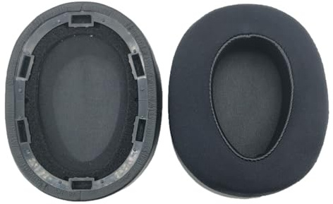 UNTERING Morbido Gel di Raffreddamento Cuscinetti Auricolari Cuscino Riduzione Del Rumore Padiglioni In Pelle Per MDR-100ABN H900N Headhpones Confortevole Isolamento Rumore