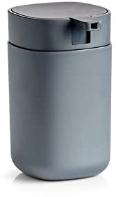 ZELLER PRESENT SCHÖNER LEBEN. PRAKTISCH WOHNEN. PRESENT SCHÖNER LEBEN. PRAKTISCH WOHNEN.18846 Seifenspender, Kunststoff, anthrazit, ca. 7,3 x 9,4 x 12,1 cm