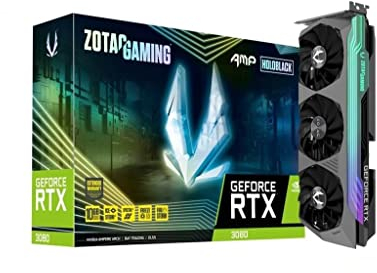 ZOTAC Gaming GEFORCE RTX 3080 Trinity AMP Holo LHR, Gris