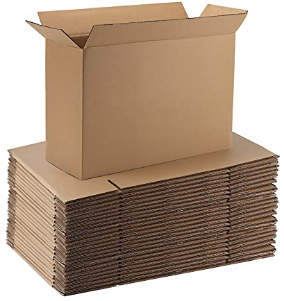 CRUGLA Shipping Boxes 12x9x4, Cardboard Shipping Mailing Box for Packaging, 25 Packs