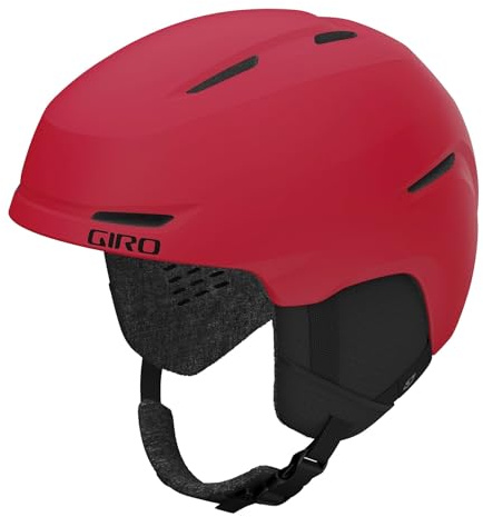 Giro Spur Toddler Ski Helmet - Snowboard Helmet for Boys & Girl - Matte Bright Red - XS (48.5-52cm)
