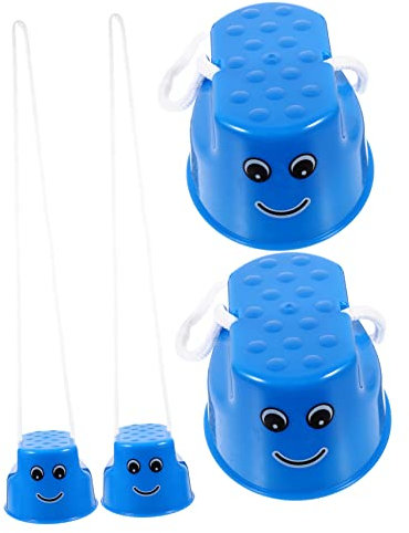 BESPORTBLE 4stücke Stelzen Für Junge Mädchen Aus Robustem Kunststoff Stepper-Spielzeug Zum Gleichgewichtstraining Balance-Spielzeug Für Kindergarten Und Outdoor-spaß