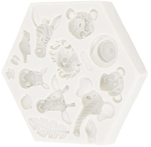 YDuupxe Fondant, Silikon-Kuchen-Backform, Silikon-Kuchen-Backform, Hitzebeständig, Einfache Reinigung, Zum Backen für Schokolade für DIY-Kuchen (951 grau)