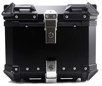 ASICPLB Motorrad Topcase für Honda NT1100 NT 1100, Motorrad Heckkasten Heckbox Multifunktionale Motorrad Heck Aufbewahrungsbox für Motorräder Motorrad Kofferraum,36L-Black