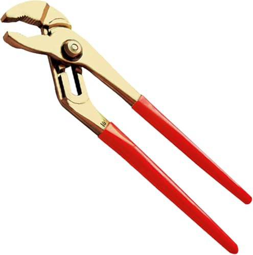 WEDO 6-Inch Water Pump Pliers, Tongue-and-Groove Pliers, Groove Joint Pliers, Non-sparking Slip-Joint Pliers,Spark-free Safety Slip Joint Pliers,Aluminum Bronze