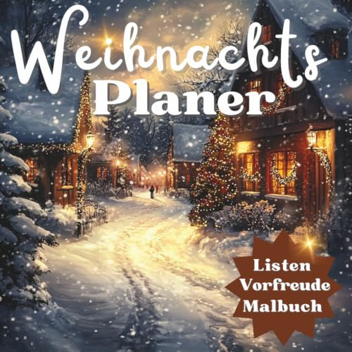Mein Weihnachts-VORFREUDE-Buch: Ein Must-Have und Geschenkbuch für alle, die Weihnachten lieben und frühzeitig in die festliche Stimmung eintauchen möchten. Mehr als ein weihnachtliches Notizbuch!
