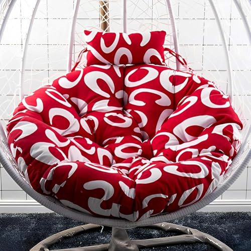 MAYFABD Papasansessel Kissen Sitzkissen Großen Kissen Auflagen Polster Für Indoor Outdoor Garten Stuhlauflage Sessel Hängesschaukel Unabhängiges Design der Kopfstütze,C,105cm