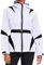 HOTIAN Damen Winterjacke Skijacke Wasserdicht Winddicht Warm Snowboardjacke mit Kapuze Atmungsaktiv Schneejacke Outdoor Kapuzen Windbreaker mit Hüftgürtel White S