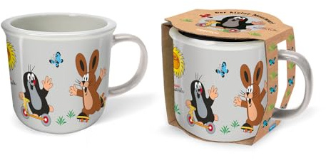 Trötsch Der kleine Maulwurf Tasse Porzellantasse Sportfreunde: Kaffeetasse Teetasse Geschenkidee Geschenk Tasse