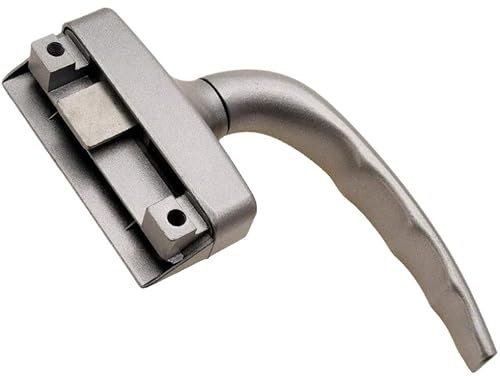 Cales de fenêtre galvanisées en alliage et poignées de verrouillage Quincaillerie de fenêtre de porte de fenêtre Poignée de porte, poignée de fenêtre, accessoires de galvanoplastie en alliage Poignée