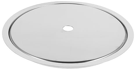 PAMINGONO Induction Cooker Adapter Ring Stainless Steel Heat Conducting Plate Replacement Lid for Gas Stove Wide Applicability