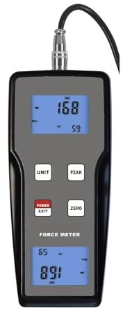 Dinamometro push-pull con display digitale, tester di tensione FM-204-1000K, tester di forza di inserimento del dinamometro di pressione ± 9800N ± 1000kgf Misurazione multi-unità