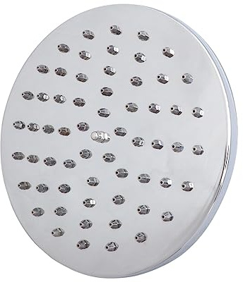 HOMSFOU Pommeau de douche en acier inoxydable pour toit de douche - Économie d'eau - Buse de pluie avec clous en cuivre - Accessoire durable pour la maison et le commerce