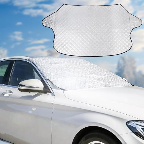 KWJEIULSOQ Sonnenschutz Auto Frontscheibe,Universalgröße für SUV PKW