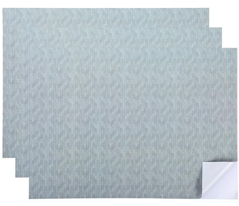 QUARKZMAN 3 Pcs Papel Tapiz para Casa De Muñecas 11.81 1:64 Tejas para Techo Autoadhesivas Tablones para Piso Papeles Tapiz Pelar Y Pegar (Gris Puro)