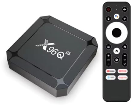 Boitier Android TV 4K Multimédia (Cable HDMI Inclus), Android 14.0, 2 Go RAM/16 Go ROM, CPU Rockchip RK3518 Quad-Core, GPU Arm Mali-450, Wi-FI 2,4 Ghz/5 Ghz, Bluetooth, USB 3.0, Ethernet