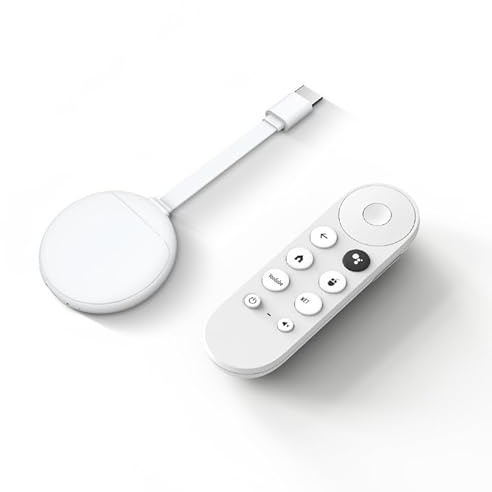 NewTV Stick mit GG TV 4K Media Streamer, 4K UHD / 60Hz Ausgang, GG Voice Assistant Built-In, Dual-Band Wi-Fi 5, HDMI-Anschluss, Atmos Unterstützung, Snow Orginal TV Stick Box