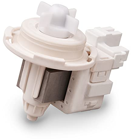 VIOKS Pompa di Scarico 30 W - Ricambio per Lavatrice Miеle 06239563 06239564 05012772 - Magnetica Con Chiusura a Baionetta per Motore, Lavatrice, Asciugatrice