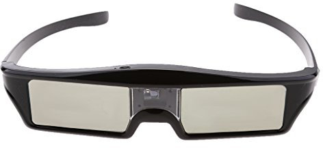 Gazechimp Gafas 3D 144hz DLP Link Bluetooth Accesorios para Proyector Optoma/BenQ TV Ordenador Portàtil Compatibilidad Universal