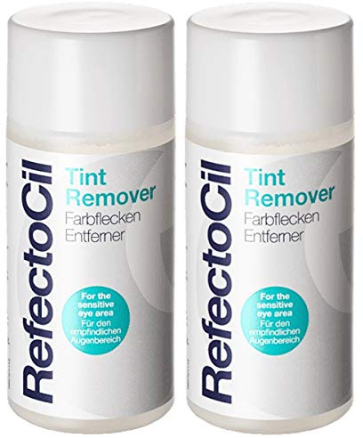 2er Refectocil Tint Remover Farbflecken Entferner für Augenbrauen und Wimpernfarbe 150 ml