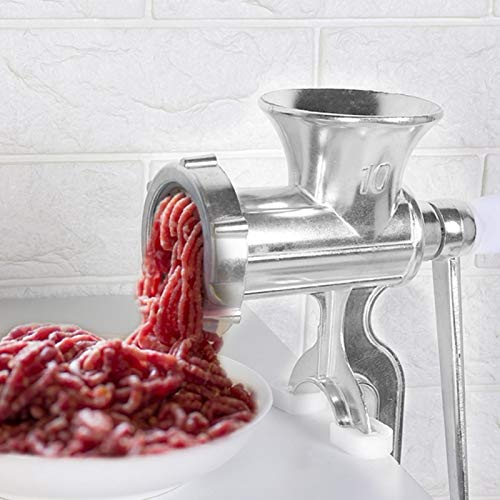 Kuuleyn Tritacarne a manovella, Tritacarne Manuale per Uso Domestico Manovella a Mano Tritacarne per Verdure Tritacarne Utensile da Cucina per macinare Carne Pepe e Verdura