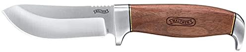 Walther Taschenmesser Premium Skinner, feststehendes Jagd Messer, 440C Stahl, ideal für Outdoor Aktivitäten