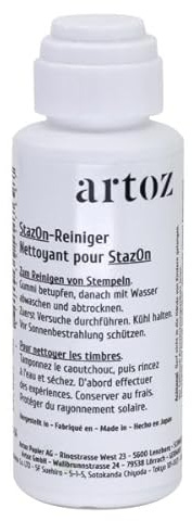 Artoz Stempelreiniger StazOn – 56 ml – zum Reinigen von Stempeln – geeignet für wasserfeste Farbe