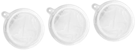 TOPBATHY 3pezzi Funnel Filtrante Rete Mesh Per Liquidi Filtraggio Vino e Latte Accessorio Per Preparazioni Facile Da e Riutilizzabile