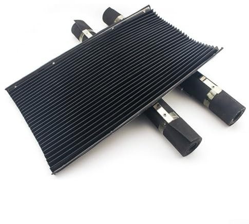 Rubber Machine Tool Foldable Accordion Cover Shield Guard For Milling Machines And Lathes(400x600mm)