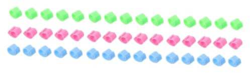 HANABASS 60 STK Taubenfußring Taubenbedarf Vogelbeinbänder Hühnerbeinringe Taubenbeinbänder Taubenkennzeichnung Hühnerbeine Werkzeug zur Identifizierung von Geflügel Taubenbeinringe Plastik