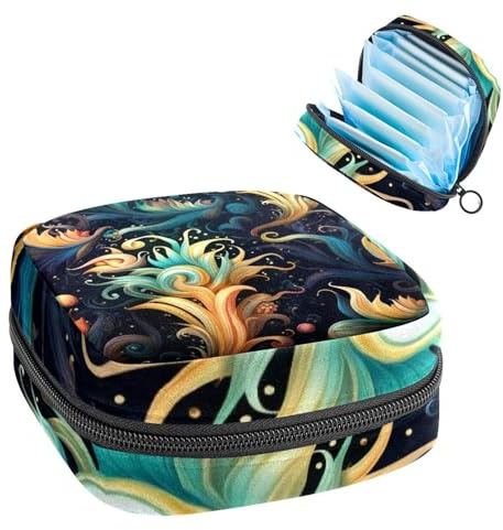 Sea Slug-819 - Borsa per il primo ciclo mestruale, per ragazze e donne, per coppette mestruali, per mestruazioni femminili