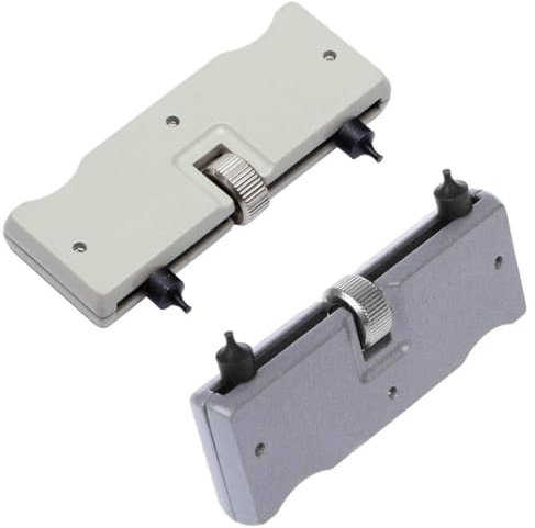 CVZJ Uhrenrückseite für Gehäuseöffner, tragbar, verstellbar, Schraubenschlüssel, Abdeckung, Entferner, Schraube, Uhrmacher, Batteriewechsel, Reparatur