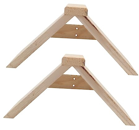 ibasenice 2pièces Perchoir pour Pigeons Bois Support De Perchoir pour Oiseaux De Compagnie Fournitures pour Pigeons Et Perroquets