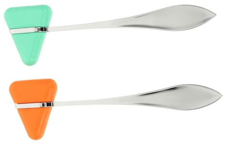 CIYODO 2 Pezzi Martelli Neurologici Diagnostici in Zinco Portatili e Sterilizzabili per Test Riflessi e Sensibilità Nervosa Uso e Studenti Colore Casuale