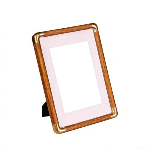 Kunststoff-Bilderrahmen mit abgerundeten Kanten, für 15,2 cm, 17,8 cm, 20,3 cm, 25,4 cm und für A4-Fotos, geeignet für Heimbüro und Einzelhandel, 2 Stück