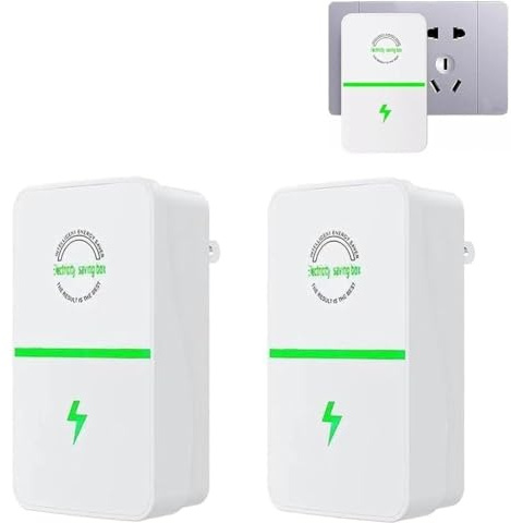 Energy Electric Saver, Improved Power Saver Plug and Play, 2026 Stopwatt Smart Capacitor Voltage Stabiliser, Power Saving Device for Home Office to Reduce Bills (2)