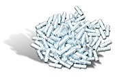 100x Regalbodenträger Bodenträger Fachträger Regalbodenstifte Ø5x16 Metall