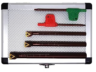 PAULIMOT Bohrstangen-Set 3-teilig mit Wendeplatten, 6, 8 und 10 mm