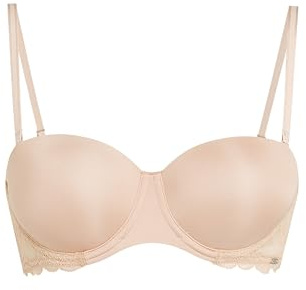 HUNKEMÖLLER Vorgeformter Bügel-BH Angie, Strapless - tan - 75D