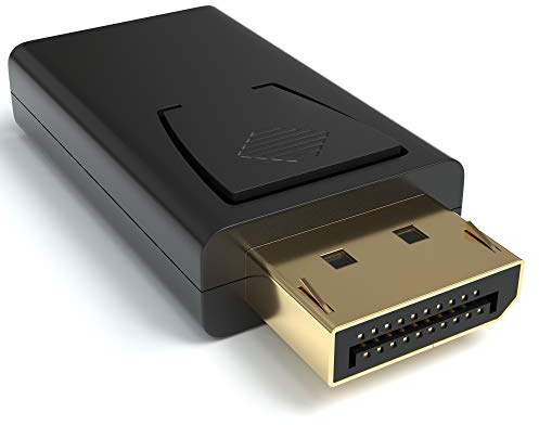 JAMEGA - Displayport zu HDMI Adapter DP 1.2 Konverter 4K UltraHD 1080p Audioübertragung