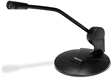 LINDY 20440 3.5mm Audio Desktop-Mikrofon