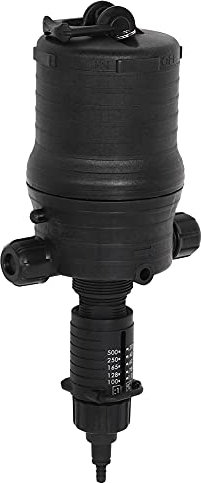 Fockety Inyector de Fertilizante, 0.2%-1% o 0.4-4% Dispensador Dosificador de Líquido Químico Ajustable Bomba Dosificadora de Agua Portátil para Riego por Goteo Manguera de Jardín Ganado(0.2-1%)