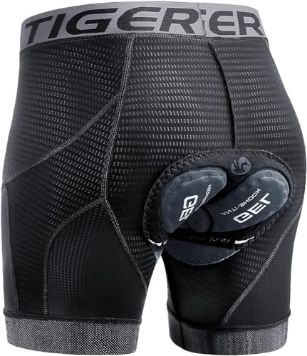 X-Tiger Cykelunderbyxor för män med 5D sittdyna cykel MTB underkläder Pro Bike Boxer storlek korta byxor